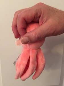 Hand with Stuffed Animal